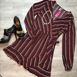 NWT - Xhilaration Stripe Dress